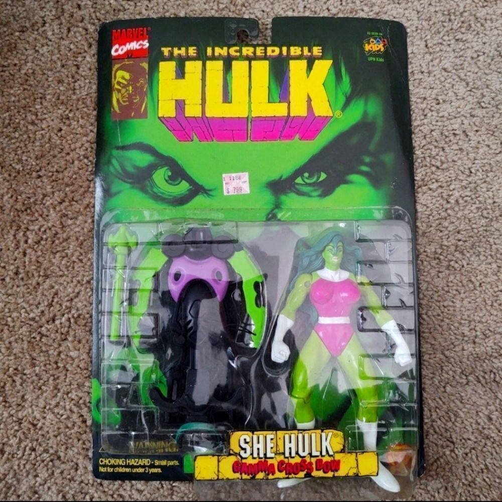 The Incredible Hulk - She Hulk Action Figure ToyBiz BRAND NEW SEALED 1996